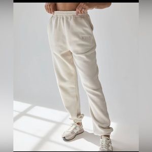 WIFEY Sweatpants Six Stories UK Wifey Sweatpants Champagne